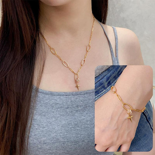 Comet Trail Set Necklace/Bracelet