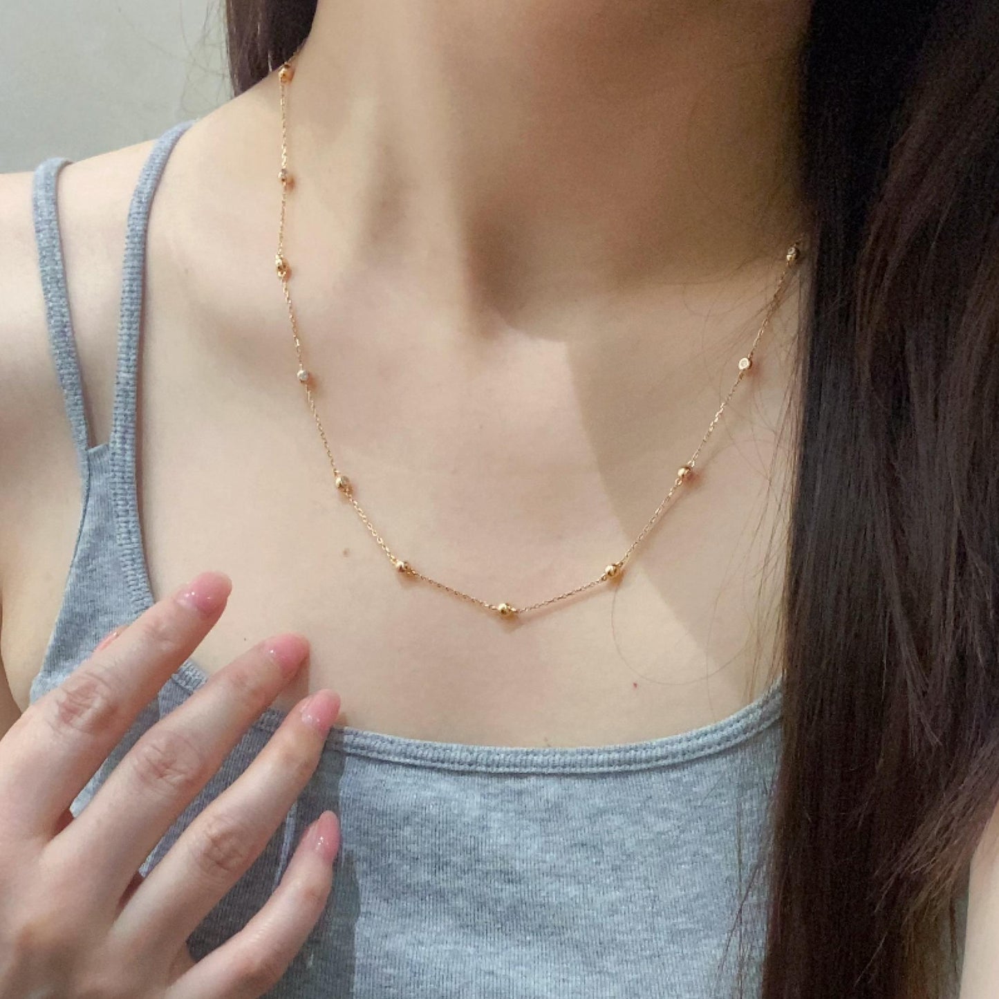 Infinity Shimmer Necklace