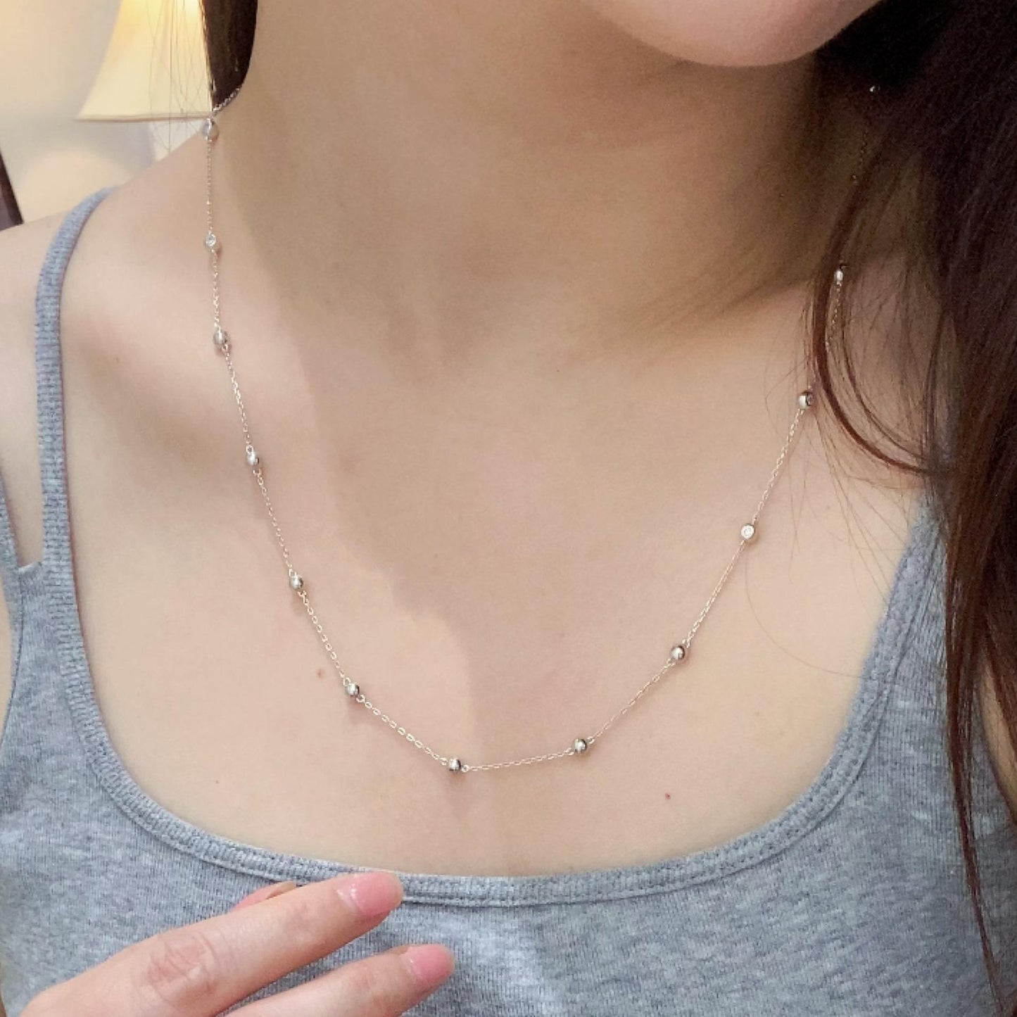 Infinity Shimmer Necklace