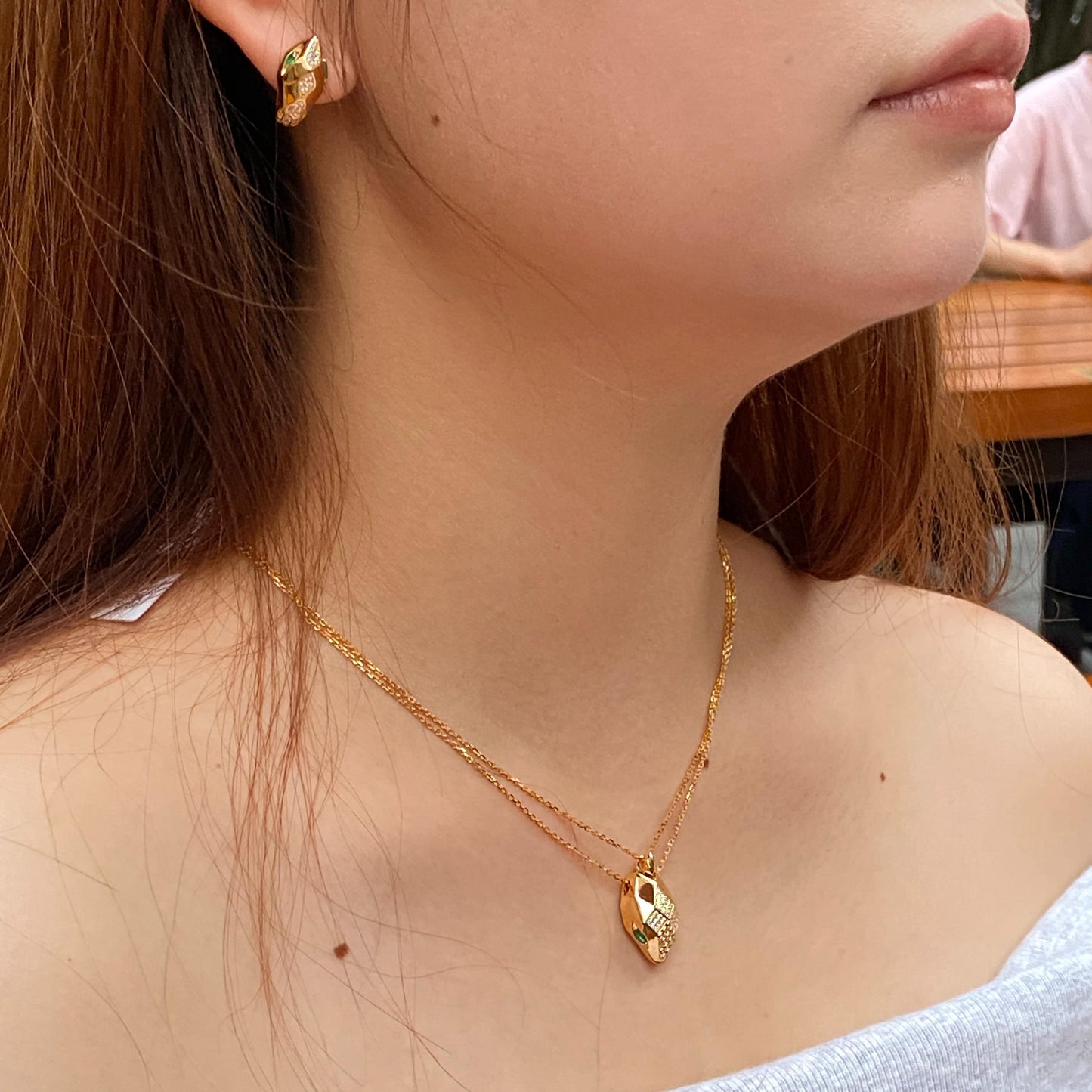 Lady Snake Necklace