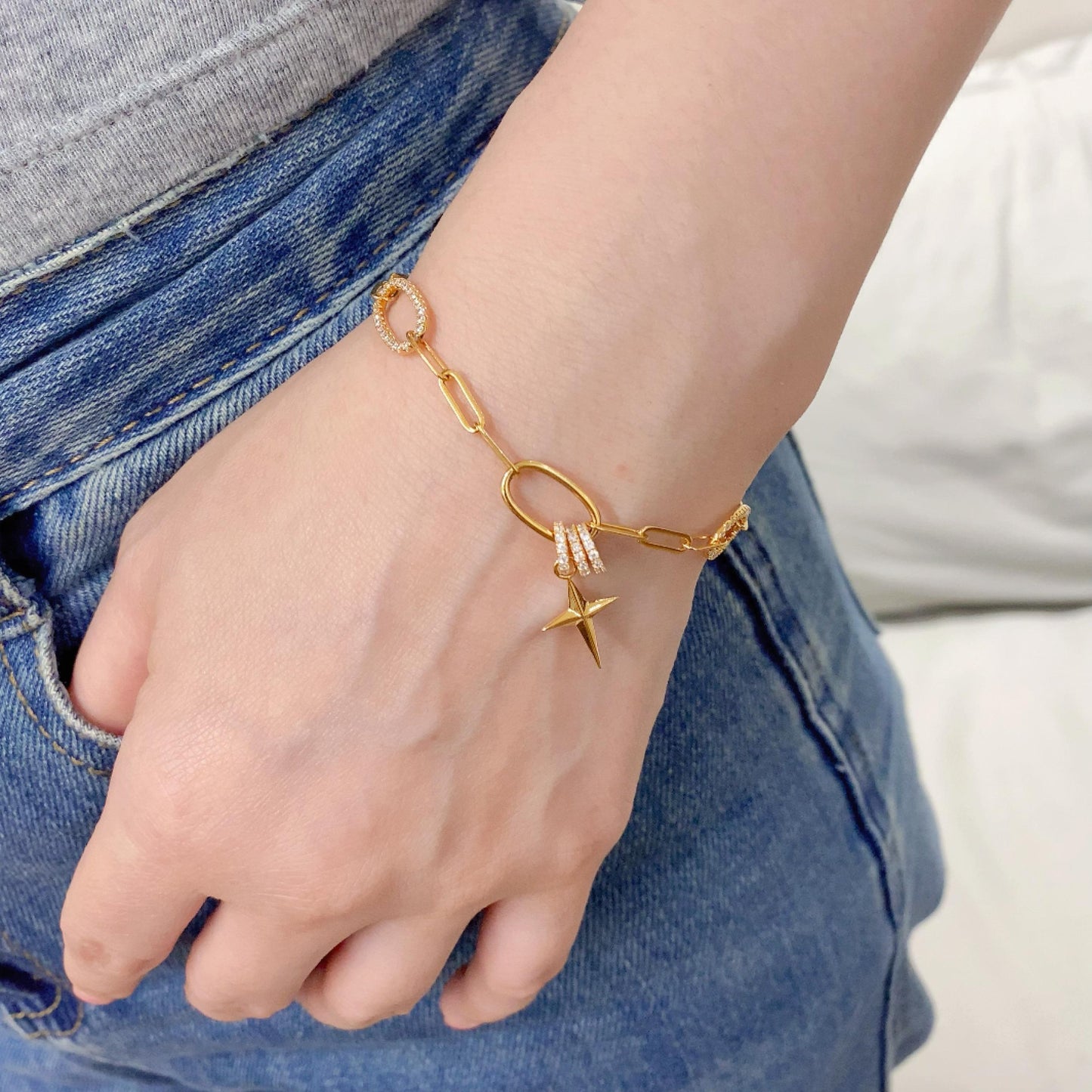 Comet Trail Set Necklace/Bracelet