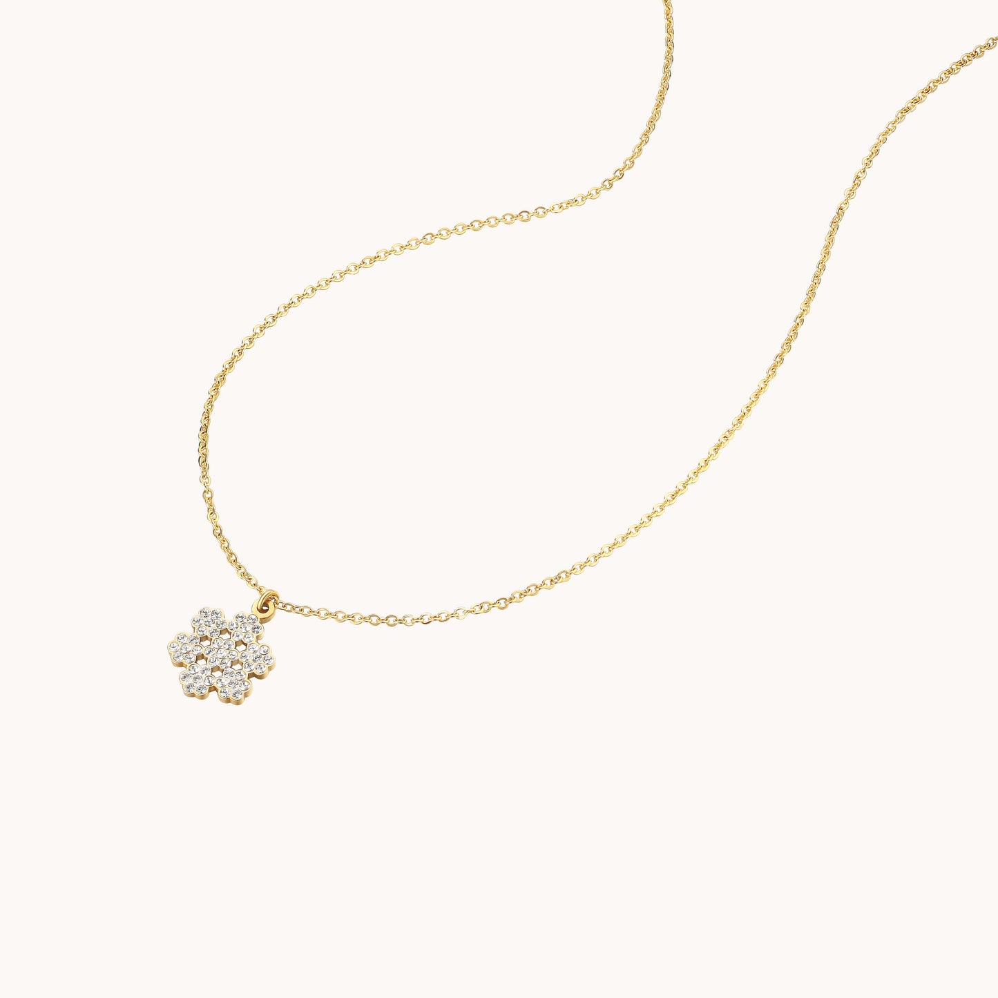 LG020 Snowflake Elegance Necklace
