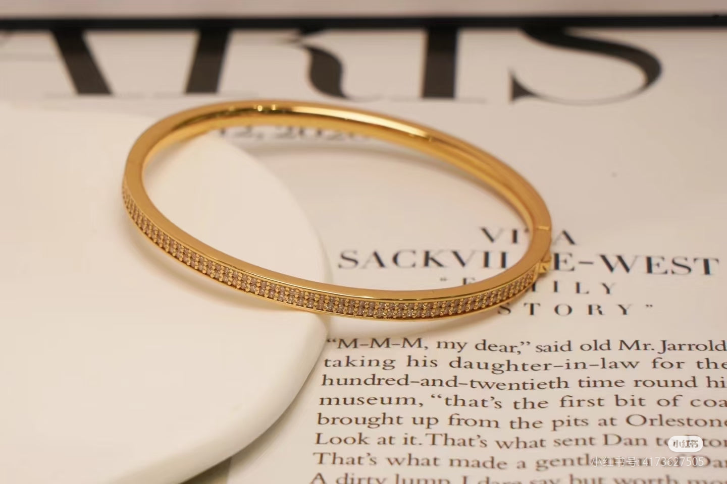Aurora Twist Bangle