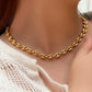 LG052 Embossing Coffee Beans Necklace/Bracelet Set