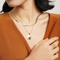 LG-016 Sunlit Bloom Pendant Necklace