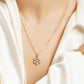 LG-020 Snowflake Elegance Necklace