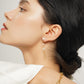 LG-042 Natural Pearl Earrings