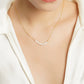 LG-043 Smile Natural Pearl Necklace
