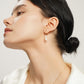 LG-048 Smile Natural Pearl Earrings