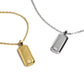 LG-023  Radiant Tag Pendant Necklace