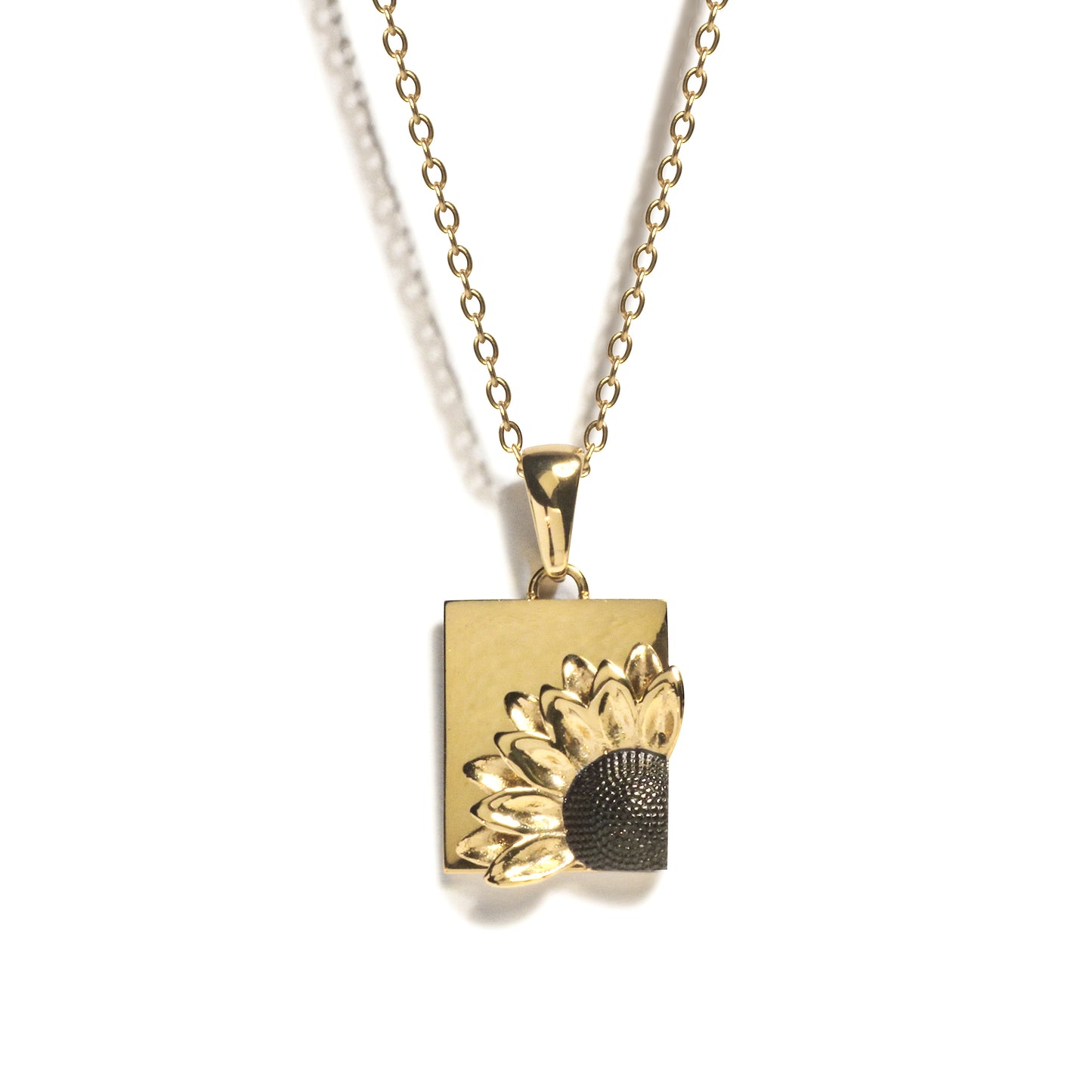 LG-016 Sunlit Bloom Pendant Necklace