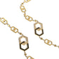 LG-003 Interlinked Elegance Choker Necklace/Bracelet Set