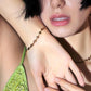 LG-051 Elegant Coffee Beans necklace/bracelet set