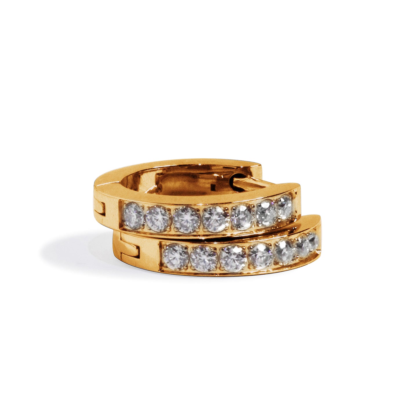 LG-028 Radiant Loop Earrings