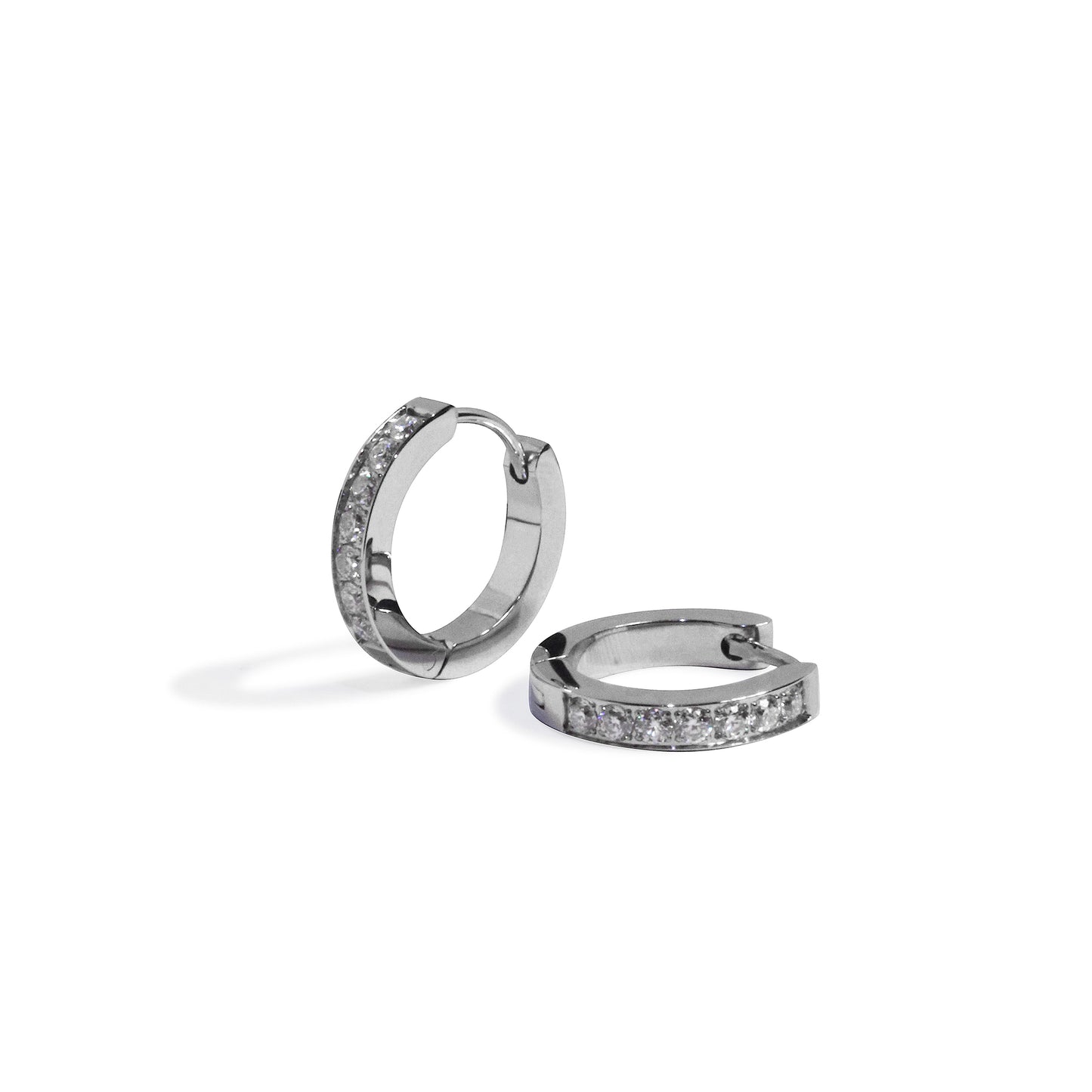 LG-028 Radiant Loop Earrings