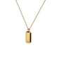 LG-023  Radiant Tag Pendant Necklace