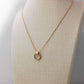 Triptych Orbit Pendant Necklace