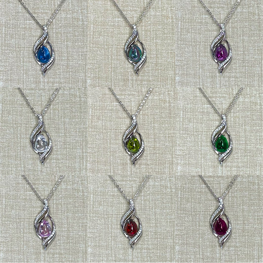 LG144  Everlasting Love Pendant Necklace Classic Handmade Jewelry