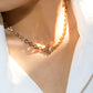 LG-004 Honeycomb Bloom  Necklace/Bracelet set
