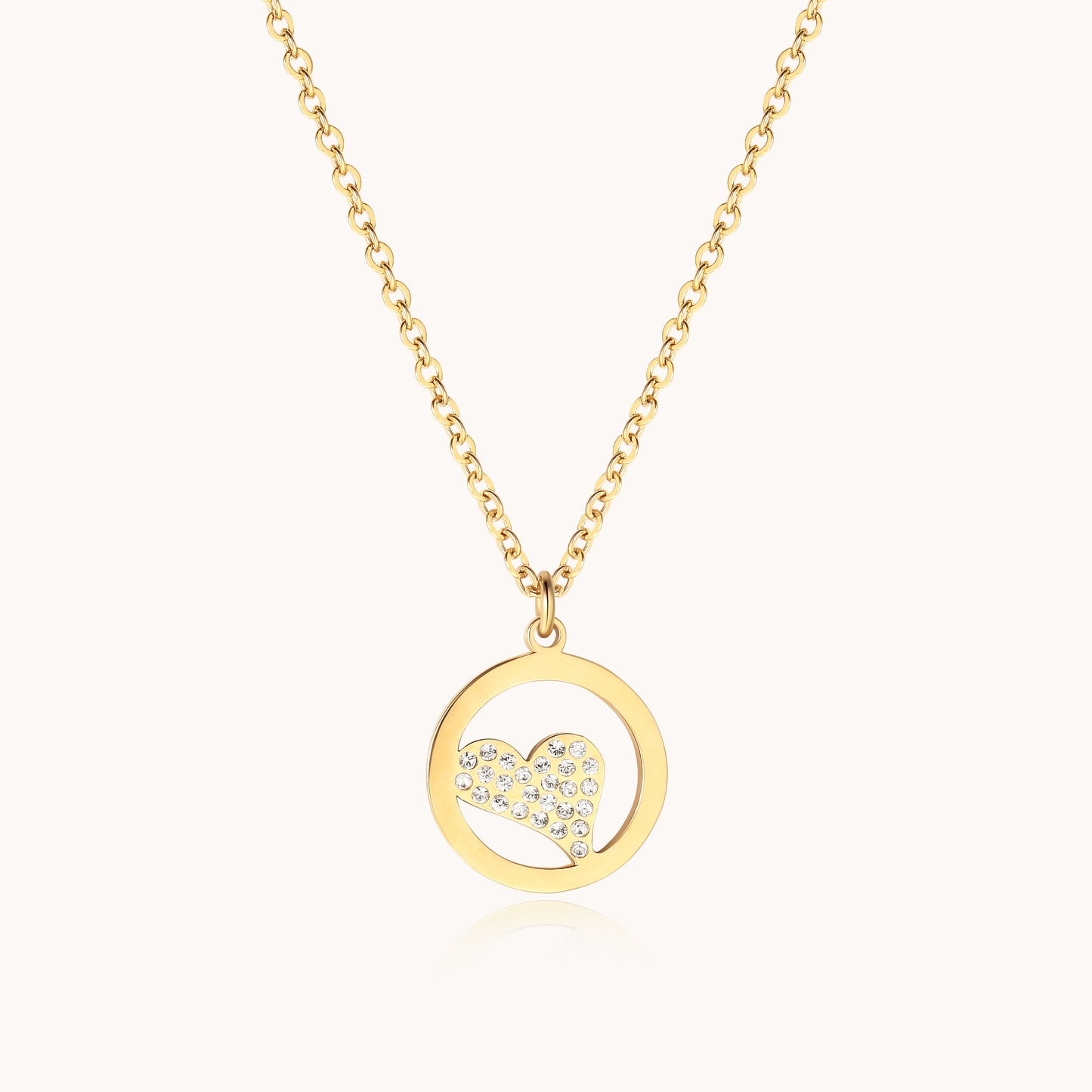 LG-019 Eternal Heart Pendant Necklace