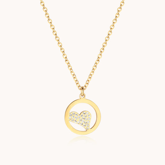 LG-019 Eternal Heart Pendant Necklace