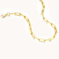 LG009 Paperclips Choker Necklace/Bracelet Set