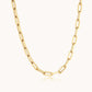 LG009 Paperclips Choker Necklace/Bracelet Set