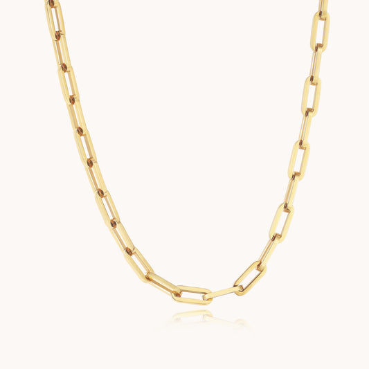 ZY-014  Paper clips necklace /Bracelet Set(A)