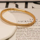Aurora Twist Bangle