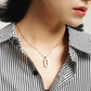 LG-022 Minimal Frame Pendant Necklace