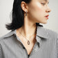 LG-022 Minimal Frame Pendant Necklace