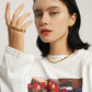 LG-001 Radiant Link Choker Necklace/Bracelet Set