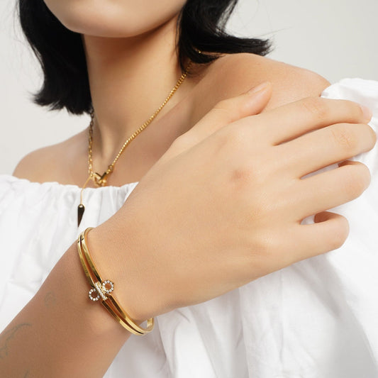 LG-036 Bow of Grace Bangle