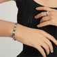 LG-037 HexaGlow Malachite Bangle