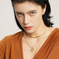 LG-024 Golden Unity Pendant Necklace
