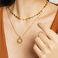 LG-024 Golden Unity Pendant Necklace