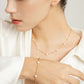 LG-041 Big Sky Star Natural Pearl Necklace&Bracelet Set