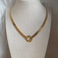 LG056 Double Cuba Chain Set Necklace/Bracelet