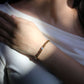 LG047 Golden Radiance Choker Moissanite Necklace/Bracelet Set