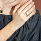 LG-035 Two-Tone Facet Harmony Ring