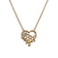 LG-014 Honey Drip Heart Necklace