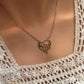 LG-014 Honey Drip Heart Necklace