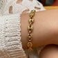 LG052 Embossing Coffee Beans Necklace/Bracelet Set