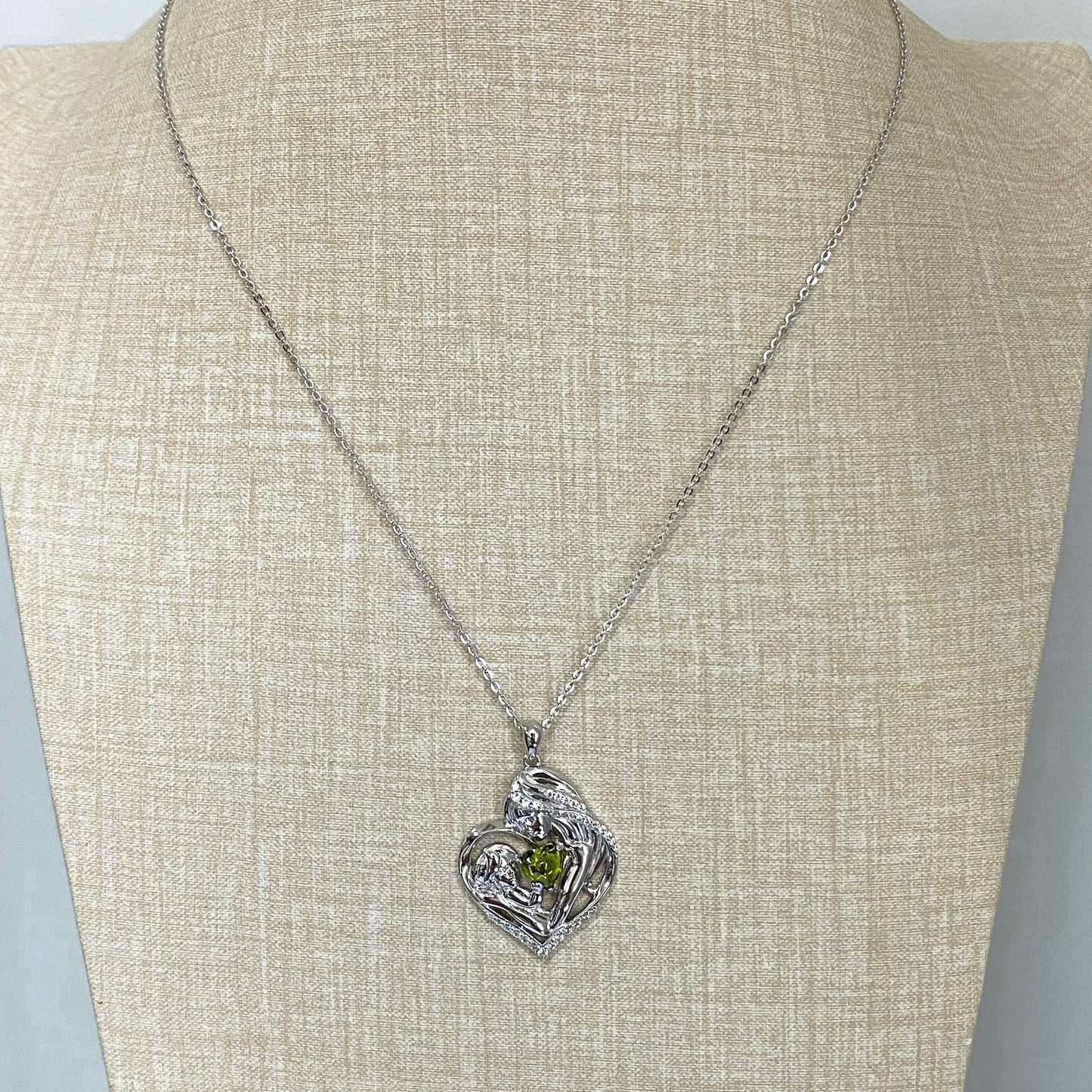 LG143 Heart Pendant Necklace Classic Handmade Jewelry