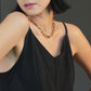 LG009 Paperclips Choker Necklace/Bracelet Set