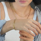 LG-010  Golden Harmony Layered Necklace