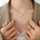 LG055 Lovely Moissanite Butterfly Pendant Necklace